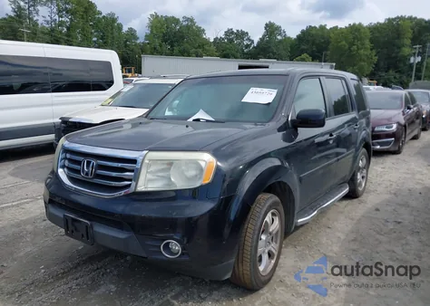 2013 Honda Pilot Ex-L z USA, uszkodzony, nr VIN 5FNYF3H53DB043290
